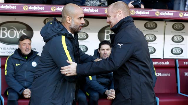 Even great like Guardiola has to adjust to Premier League - Dyche