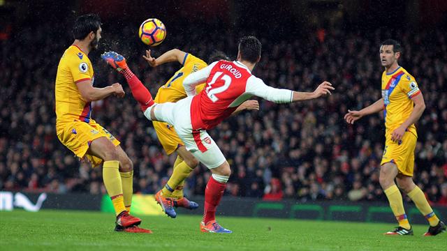 L'aile de pigeon acrobatique sous la barre de Giroud est le but de l'année