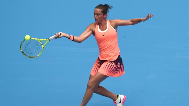 Roberta Vinci lotta ma esce di scena contro Karolina Pliskova nei quarti