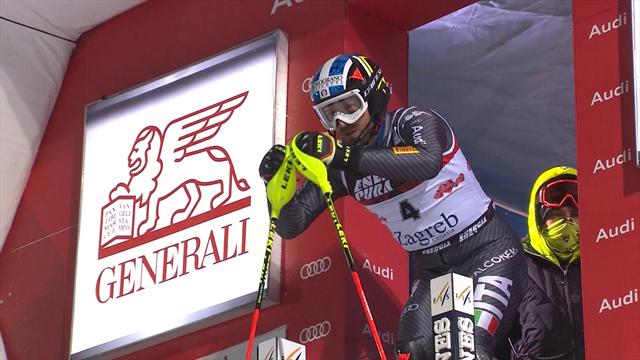 Weltcup in Zagreb: Italiener Moelgg sichert sich Slalom-Sieg Weltcup in Zagreb: Italiener Moelgg sichert sich Slalom-Sieg