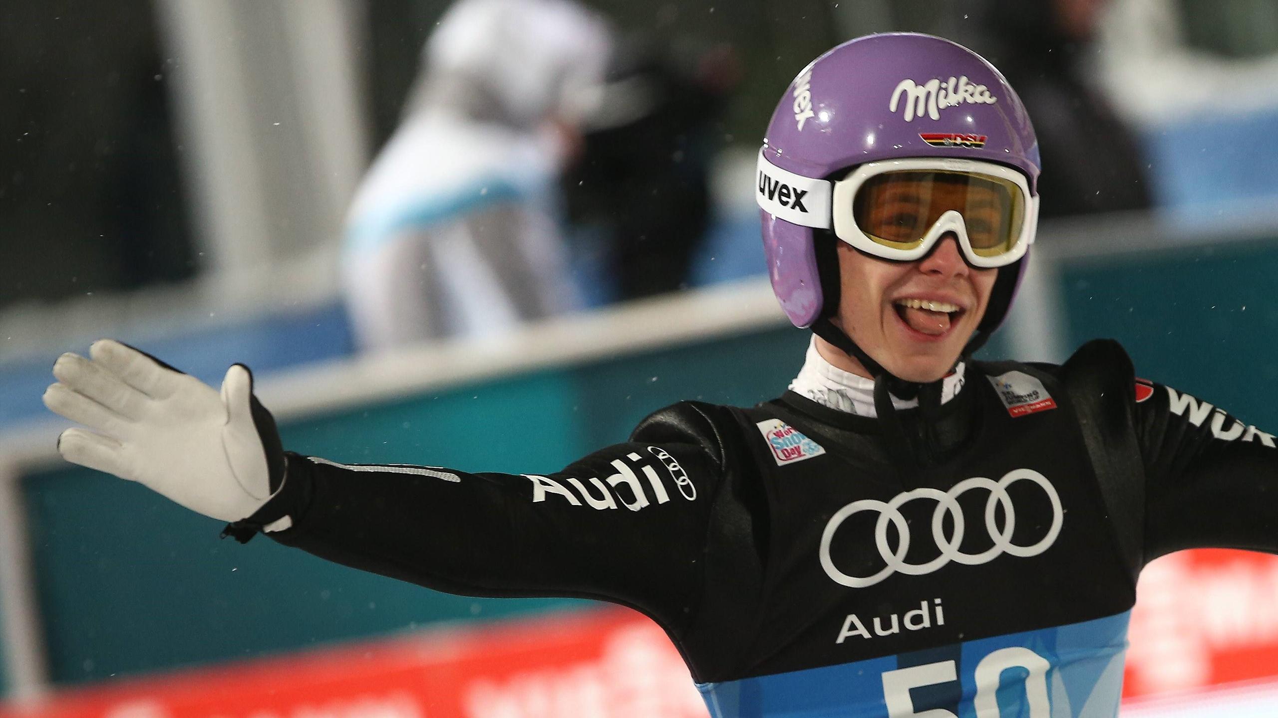 Евроспорт зимние виды спорта. Andreas Wellinger.