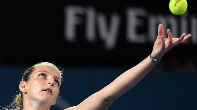 Forfait de Pliskova, blessée à la cuisse gauche