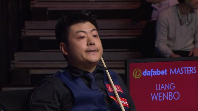 Wenbo misses black to beat O'Sullivan at Masters Wenbo misses black to beat O'Sullivan at Masters