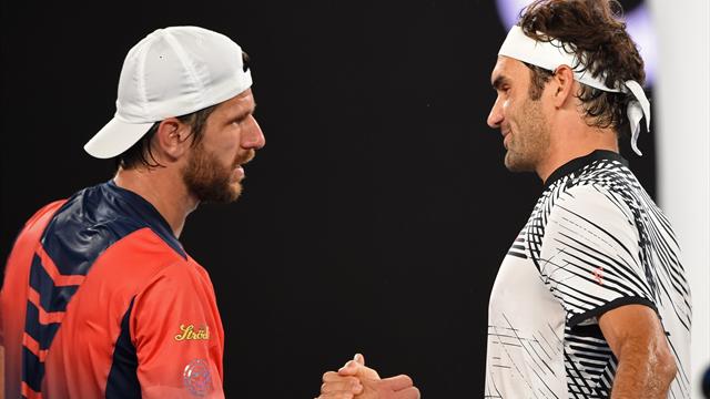 Federer n'a pas raté son retour : Les temps forts de sa victoire contre Melzer Federer n'a pas raté son retour : Les temps forts de sa victoire contre Melzer