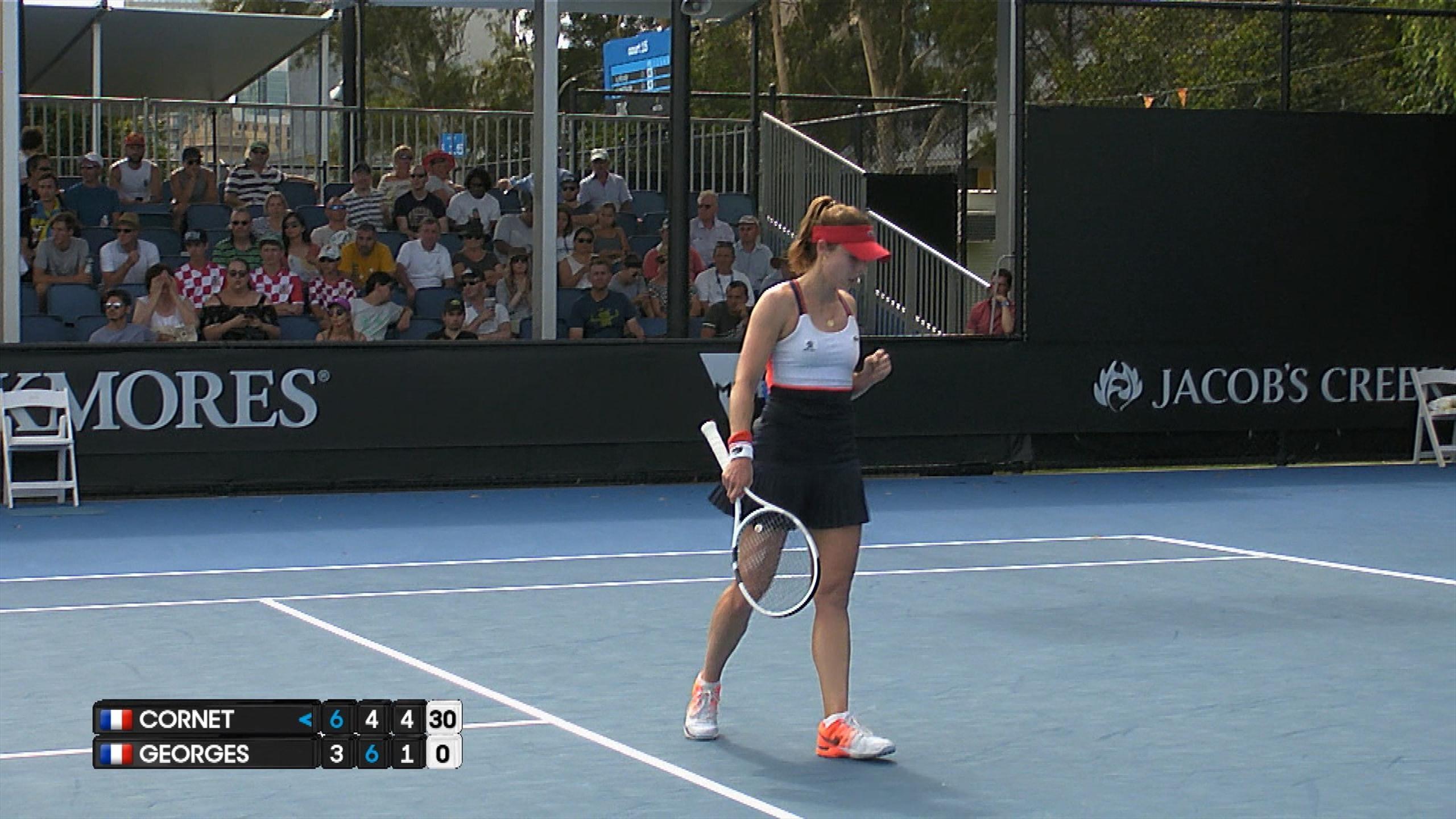 VIDEO Au terme d'un gros combat, est venue à bout de