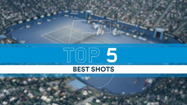 Australian Open: Die 5 besten Punkte des 2. Tages Australian Open: Die 5 besten Punkte des 2. Tages