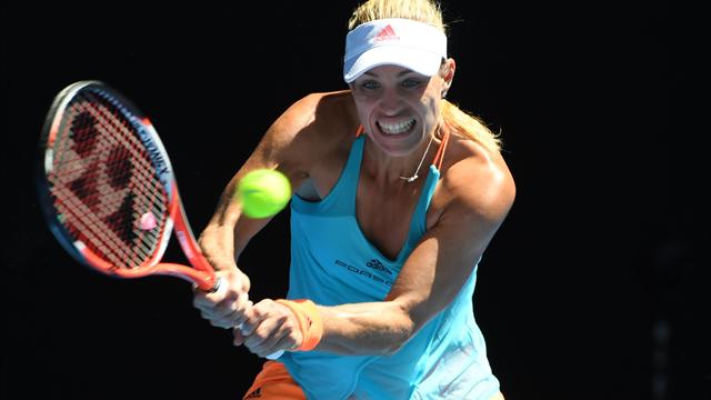 Kerber beschenkt sich mit Sieg gegen Witthöft, Görges ausgeschieden