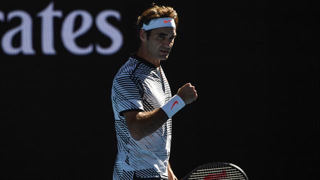 Même en demi-teinte, Federer est passé en trois sets