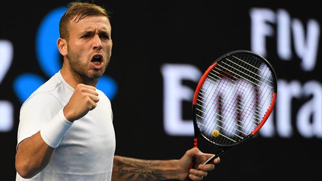 Daniel Evans sort Bernard Tomic et affrontera Jo-Wilfried Tsonga en huitième de finale