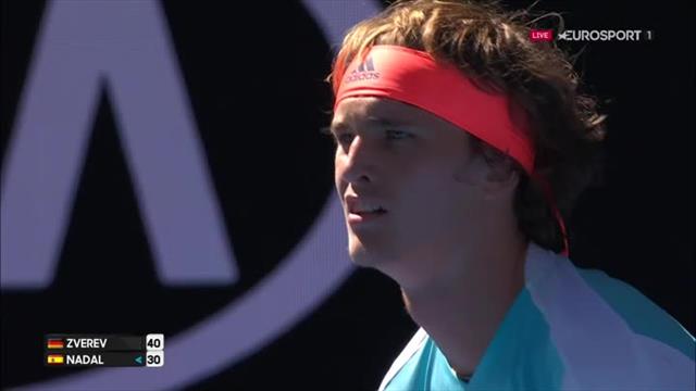 Rétro 2017 : L’amortie de revers de Zverev a laissé Nadal sans voix