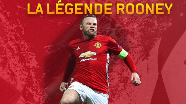 Un 250e but sous le maillot des Red Devils et Rooney entre dans la légende
