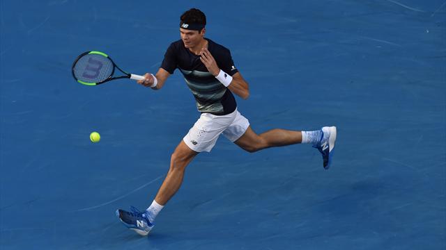 Bien aidé par le toit, Raonic a fini par prendre le meilleur sur Bautista