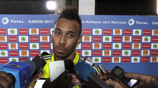 Das sagt Aubameyang zum Gabun-Aus beim Afrika-Cup