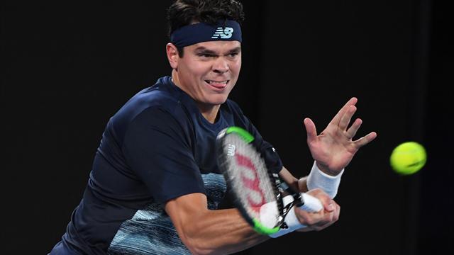 Les adducteurs qui sifflent et Raonic se retire