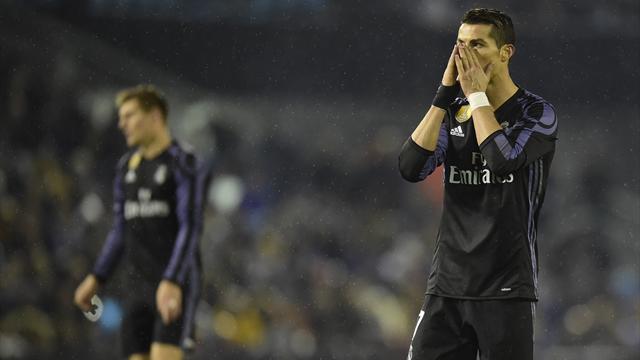 Désillusion pour le Real Madrid, sorti par le Celta Vigo