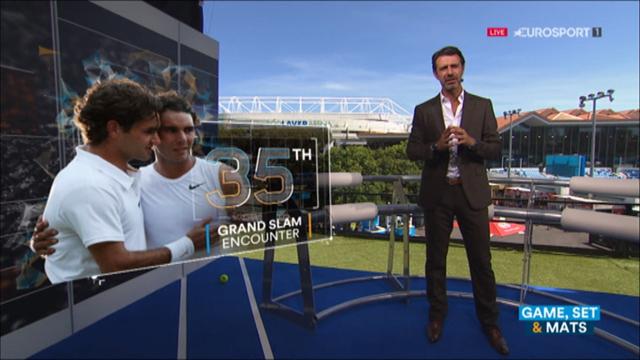 The Coach: Roger Federer - Rafael Nadal eşleşmesinin kilit noktalarını Patrick Mouratoglou inceliyor The Coach: Roger Federer - Rafael Nadal eşleşmesinin kilit noktalarını Patrick Mouratoglou inceliyor