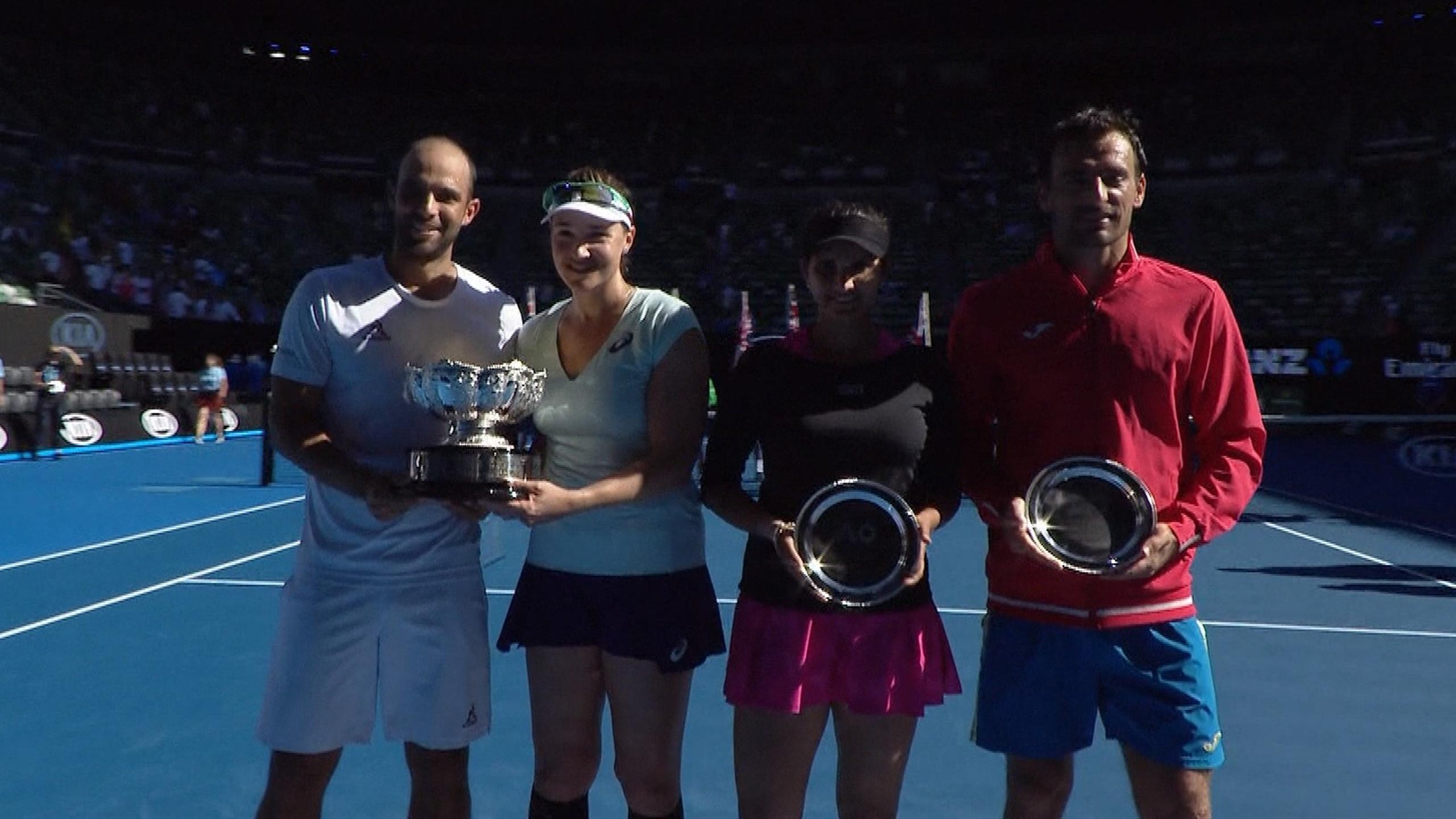 Australian Open 2017 FinalHighlights vom Mixed in Melbourne Tennis