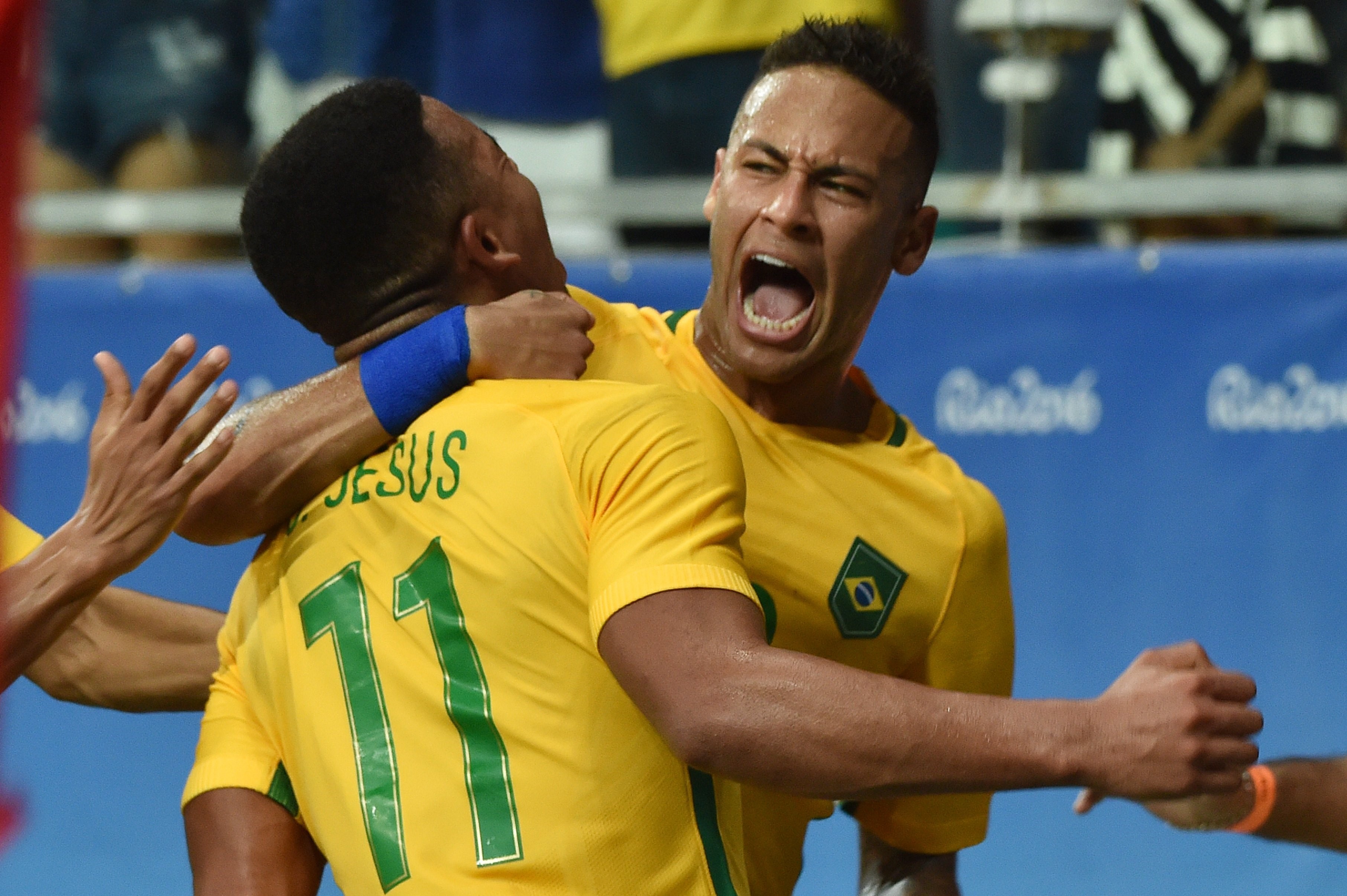 Neymar und Gabriel Jesus