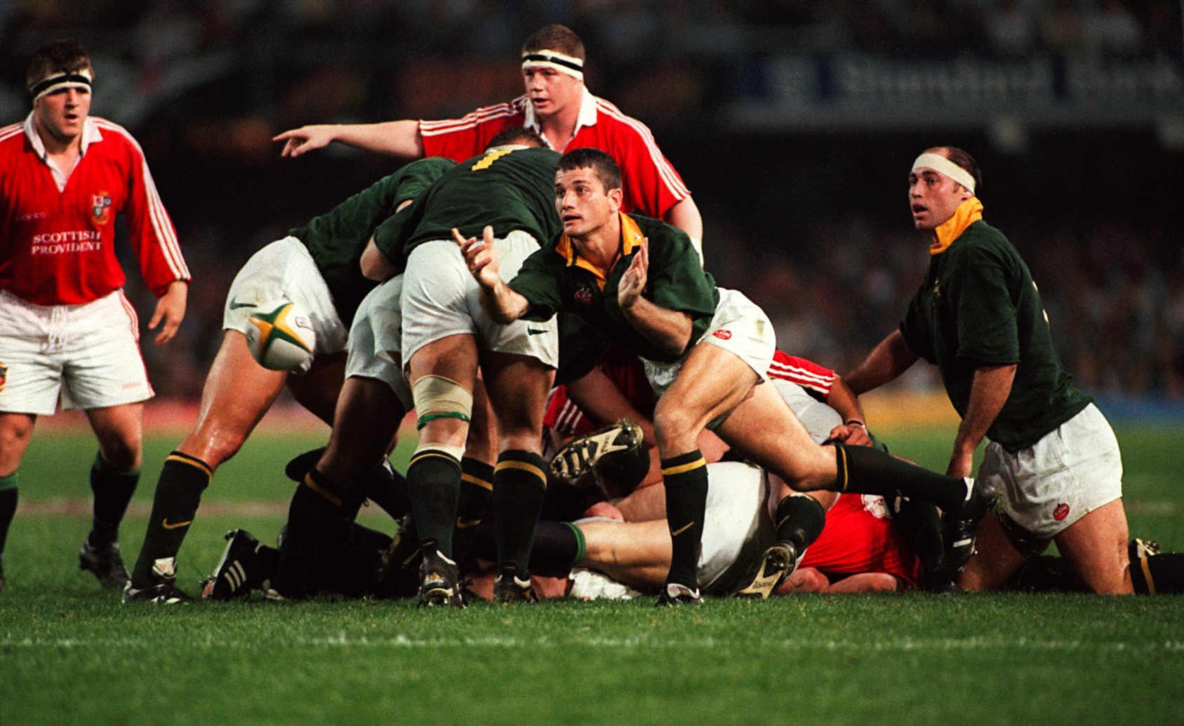 Joost Van der Westhuizen (South Africa) vs Lions