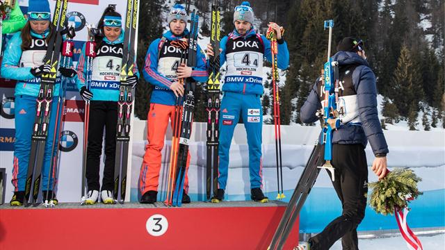 Streit zwischen Fourcade und russischen Biathleten eskaliert