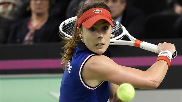 Cornet éliminée en quart de finale à Canton