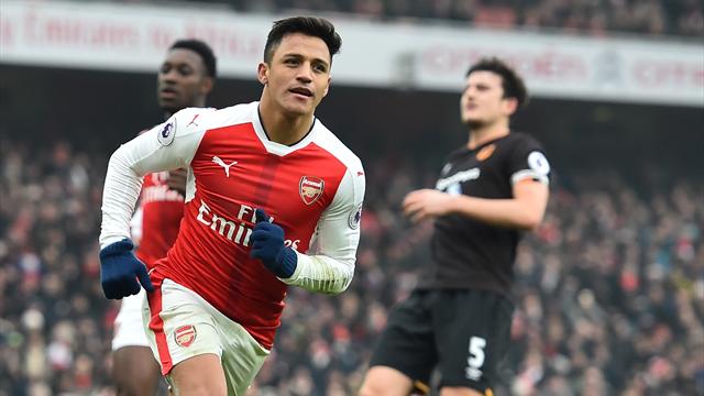 Tale of two handballs as Sanchez leads Arsenal to crucial win over Hull