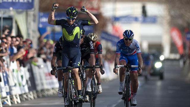 Valverde avait la pancarte, il l’a assumée : le final de la 1re étape Valverde avait la pancarte, il l’a assumée : le final de la 1re étape