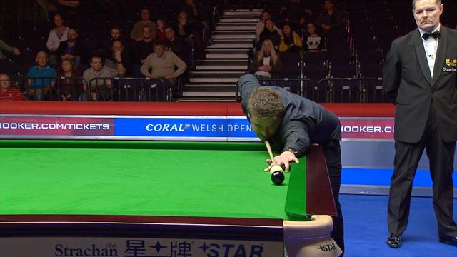 White and Wenbo bring drama to Cardiff with astonishing misses White and Wenbo bring drama to Cardiff with astonishing misses