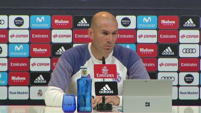 Zidane : "Paris est aussi favori de la Ligue des champions" Zidane : "Paris est aussi favori de la Ligue des champions"