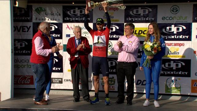 Campenaerts remporte le chrono, Valverde s'offre le maillot de leader : le résumé de la 3e étape Campenaerts remporte le chrono, Valverde s'offre le maillot de leader : le résumé de la 3e étape