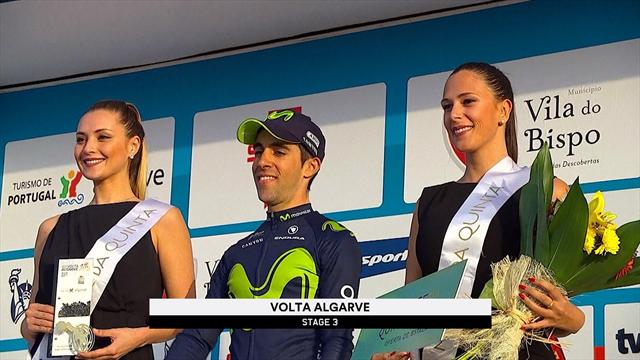 Roglic prend la tête du général à l'issue du chrono remporté par Castroviejo Roglic prend la tête du général à l'issue du chrono remporté par Castroviejo