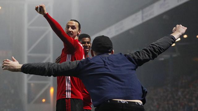 Zlatan fırtınası bu kez FA Cup'ta esti
