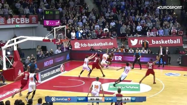 Basketball: Top-10-Körbe im Eurocup mit Bayerns "Buzzer Beater" Basketball: Top-10-Körbe im Eurocup mit Bayerns "Buzzer Beater"