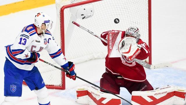 СКА повел в серии с «Витязем» 3-0, Дацюк набрал 4 очка