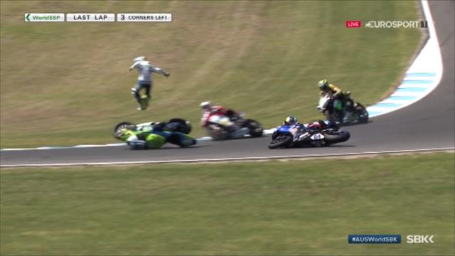 Cluzel thrown into air after huge collision with Caricasulo Cluzel thrown into air after huge collision with Caricasulo