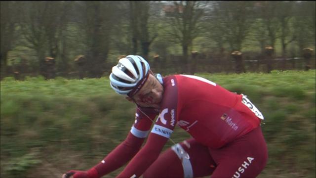 Kuurne-Brussels-Kuurne: La caída de Tony Martin que le privó de cualquier opción de victoria Kuurne-Brussels-Kuurne: La caída de Tony Martin que le privó de cualquier opción de victoria