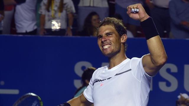 Nadal et Querrey sur un nuage, Kyrgios retombé sur terre