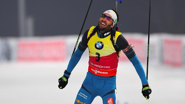 Malgré une chute, Fourcade s'offre un nouveau podium