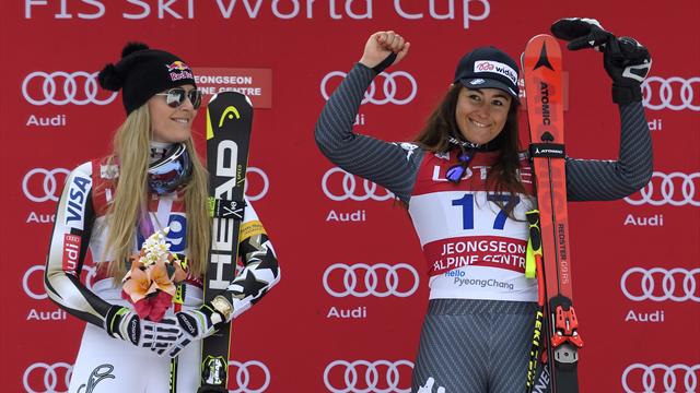 Vonn et Goggia, l'amitié malgré la rivalité