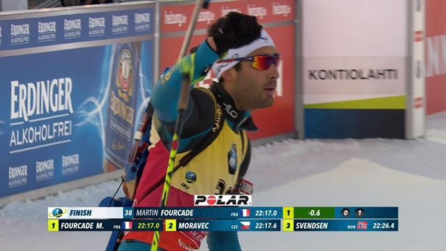 Histórica victoria de Martin Fourcade Histórica victoria de Martin Fourcade