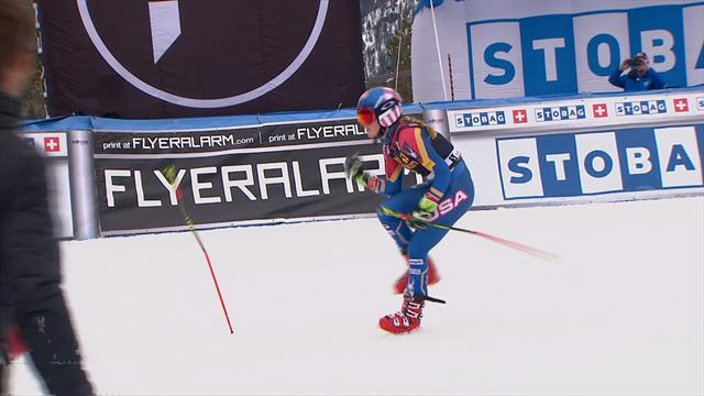 Mikaela Shiffrin se cuelga el oro en el Gigante de Squaw Valley Mikaela Shiffrin se cuelga el oro en el Gigante de Squaw Valley