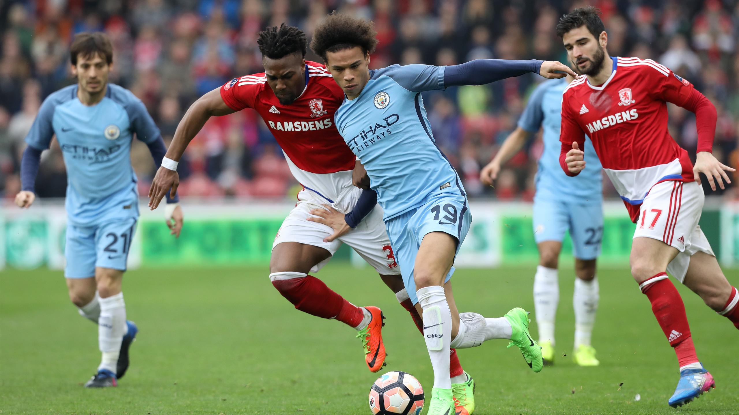 Manchester City erreicht FACupHalbfinale durch Sieg über den FC Middlesbrough Eurosport Manchester City erreicht FACupHalbfinale durch Sieg über den FC Middlesbrough Eurosport
