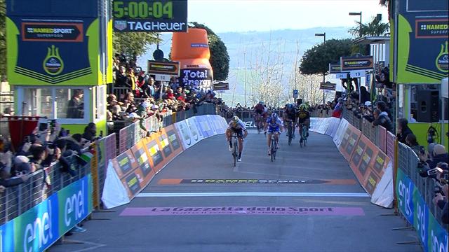 So macht Sagan den Sieg auf der 5. Etappe perfekt So macht Sagan den Sieg auf der 5. Etappe perfekt