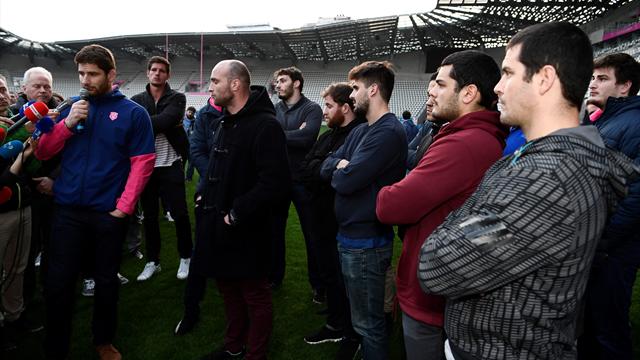 Stade Francais players on strike over Racing 92 merger