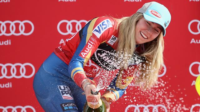 Shiffrin tient son gros globe du général !