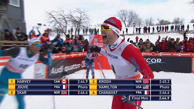 Langlauf: Kanadier Harvey feiert Heimsieg Langlauf: Kanadier Harvey feiert Heimsieg