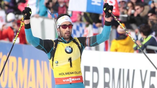 Une 14e victoire et un Grand Chelem : Fourcade finit sur un festival