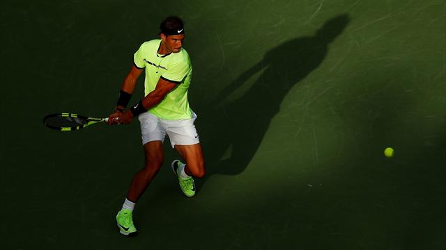 Nadal démarre en douceur, Dimitrov se rate dans les grandes largeurs