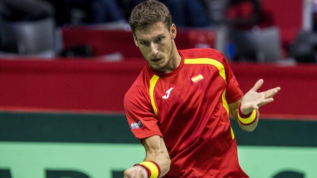 Copa Davis, Troicki-Carreño: Muy cuesta arriba 6-3, 6-4 y 6-3; Serbia-España 2-0