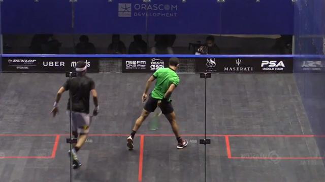 Was 'ne coole Socke! Abouelghar mit lässigem Tweener Was 'ne coole Socke! Abouelghar mit lässigem Tweener